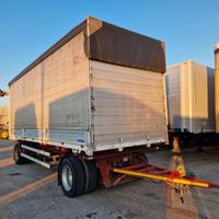 Rimorchio rolfo scarrabile + cassa mobile mt. 7,42