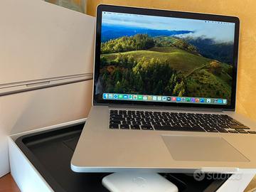 MacBook Pro Retina 15 Pollici i7, 16gb Ram