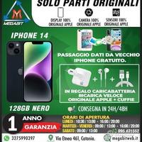 Iphone 14 128gb nero - totalmente originale