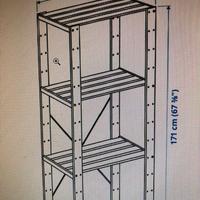 scaffale legno