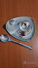 portauovo in silver plated 