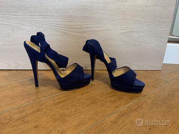 Saldali con tacco vera pelle