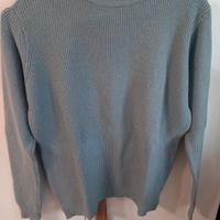 maglione donna azzurro