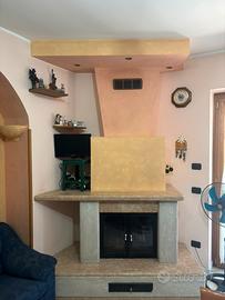 Termocamino completo di rivestimento