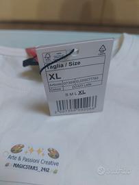 T-shirt  unisex 100% cotone Made in Italy