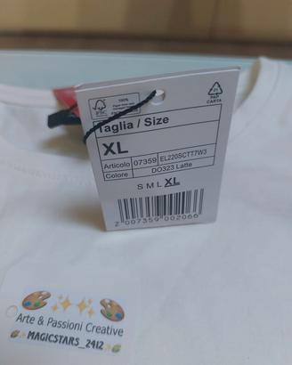 T-shirt  unisex 100% cotone Made in Italy