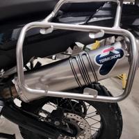 scarico BMW GS F800 titanio 
