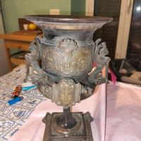 vaso antico in bronzo 