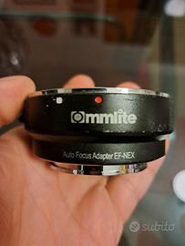 adattatore autofocus canon sony