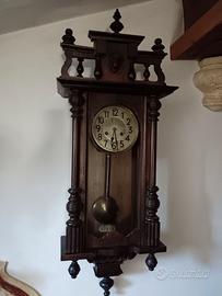 ANTICO OROLOGIO A PENDOLO DA MURO UMBERTINO