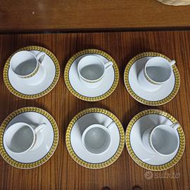 Servizio da caffè in fine porcellana 