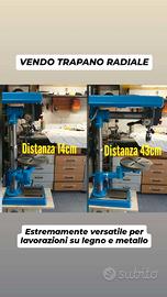 Trapano a colonna Radiale  Fervi 0757 con base 