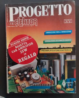 PROGETTO ELEKTOR 1988  DCF con il Commodore 64