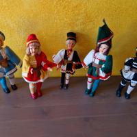 Collezione bamboline souvenir vintage 