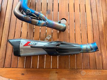 Scarico completo titanio Zard - Street Triple 765