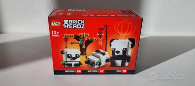 LEGO brickheadz 40466 Capodanno Cinese Panda Nuovo