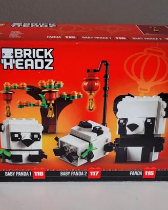 LEGO brickheadz 40466 Capodanno Cinese Panda Nuovo