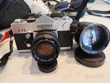 Petri TTL - reflex 35mm  + obiettivi e accessori