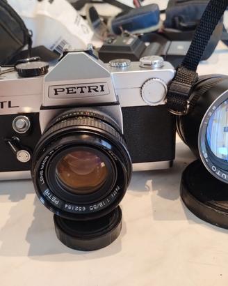 Petri TTL - reflex 35mm  + obiettivi e accessori