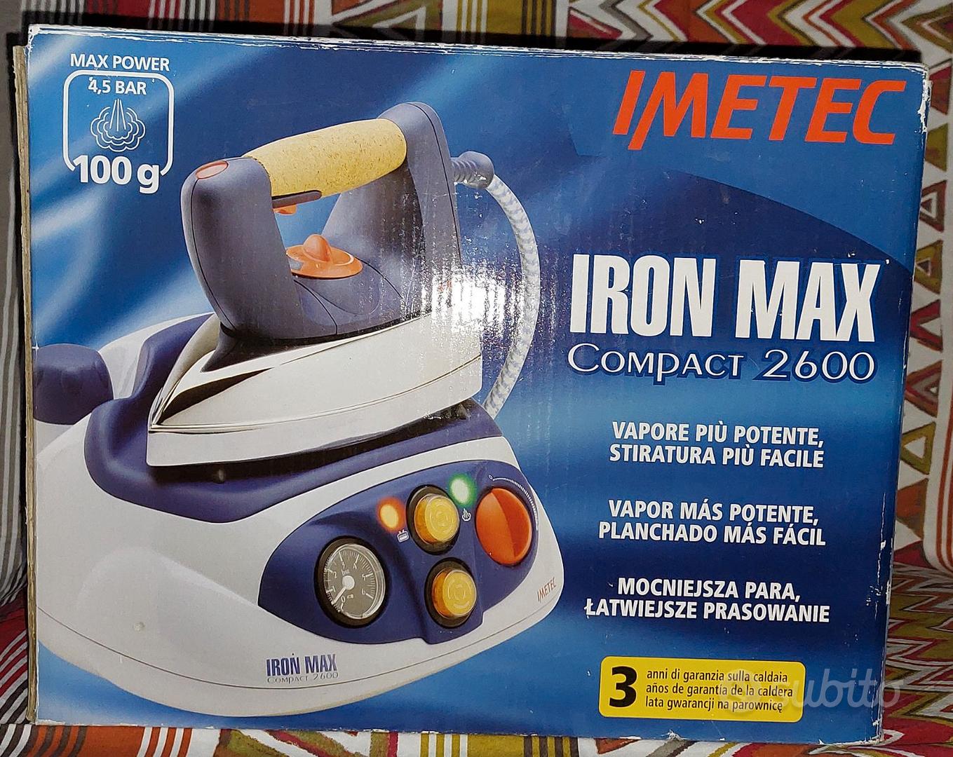 Ferro da stiro Imetec Iron max 2600 - Elettrodomestici In vendita a Bologna
