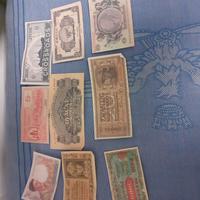 francobolli e banconote della 2 guerra mondiale