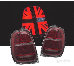 FANALI A LED MINI COOPER F55 F56 F57 14-17 ROSSO A