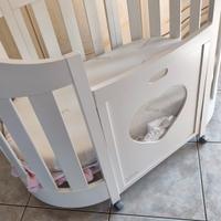 lettino culla ovale nuova