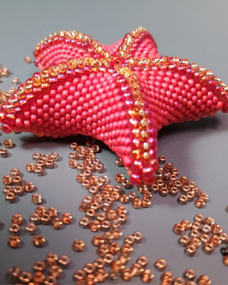 Fermacarte In Microperle Di Vetro