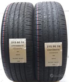 2 GOMME 215 60 16 CONTINENTAL A1888