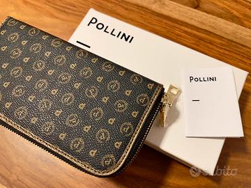 Portafoglio doppio Pollini