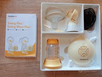Medela Swing Flex +Biberon Calma+Sacche latte+altr