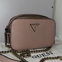 🌸 borsa rosa cipria Guess,praticamente nuova