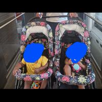 passeggino gemellare 