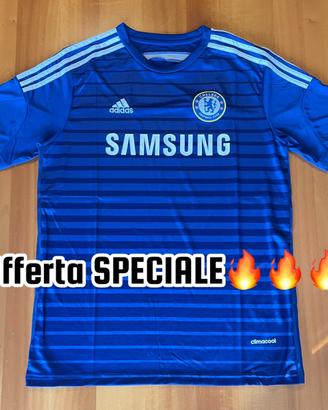 Maglia Chelsea Samsung Adidas Nuova taglia L