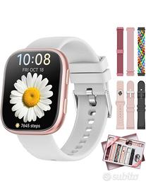 Smart watch donna con 7 cinturine intercambiabili