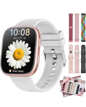 Smart watch donna con 7 cinturine intercambiabili