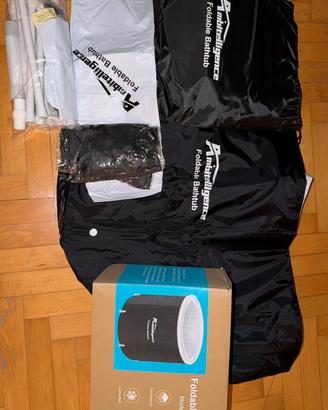 Vasca pieghevole per ice bath