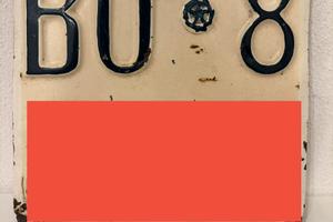 Targa uso collezionisti Lambretta LD 150 + cassone