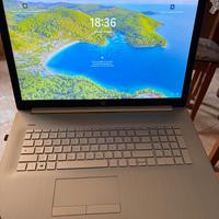 Notebook HP 17 pollici, Intel I5 SSD 512Gb