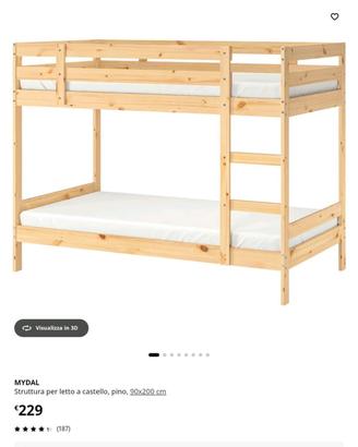 letto a castello IKEA