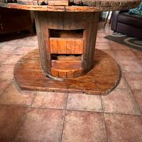 Bobina in legno grande (porta bottiglie)