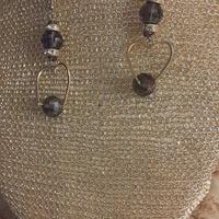 ORECCHINI PENDENTI CON PIETRA