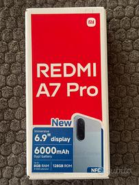 Redmi A7 nuovissimo mai usato TRATTABILE