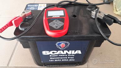 batteria piombo AGM Scania 50 ah, 800 cca