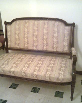 Divanetto 2 posti in stile Luigi xvl