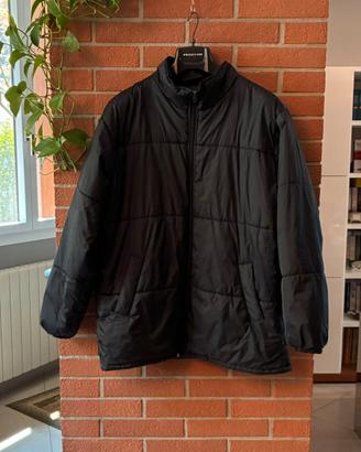 Giacca vento Piumino 100 grammi nero L XL