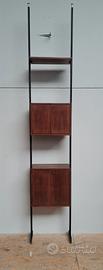 Libreria cielo terra anni 60 in teak stile sv