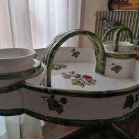 Piatto da portata con salsiere