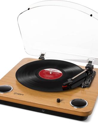 ion giradischi 33 45 78 casse stereo integrate usb