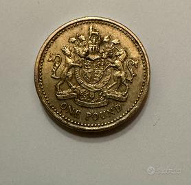 Rara Moneta One pound 1983 Elizabeth II